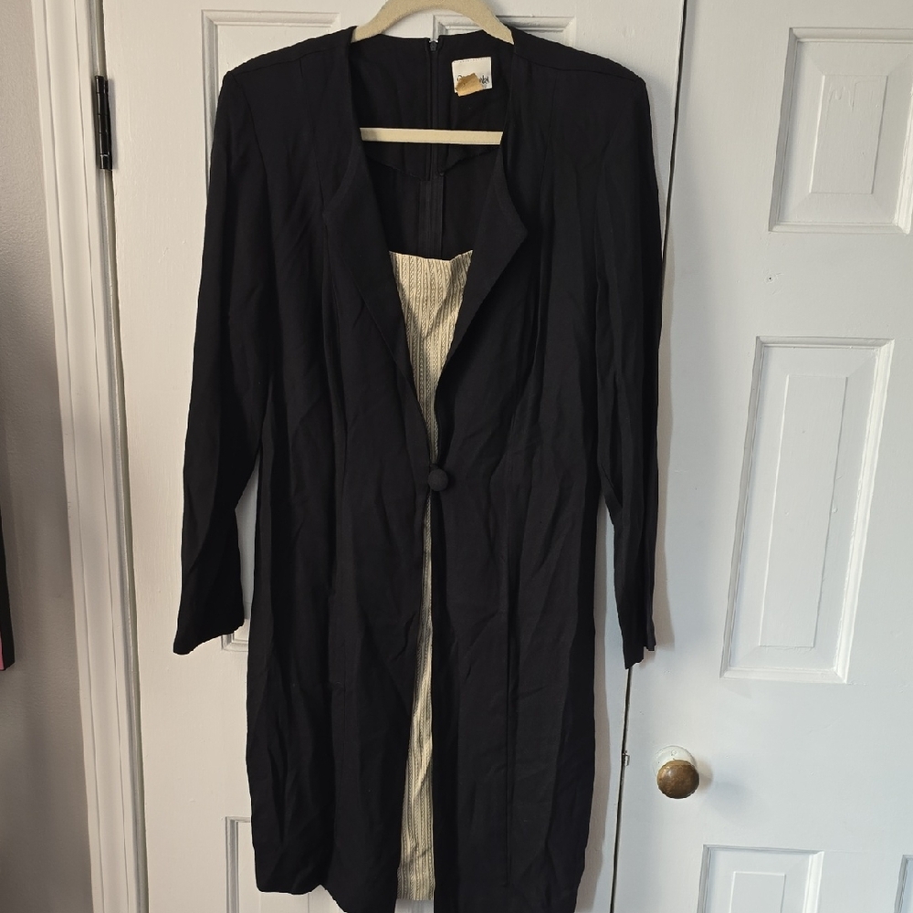 Styleworks Black Long Sleeve Cardigan